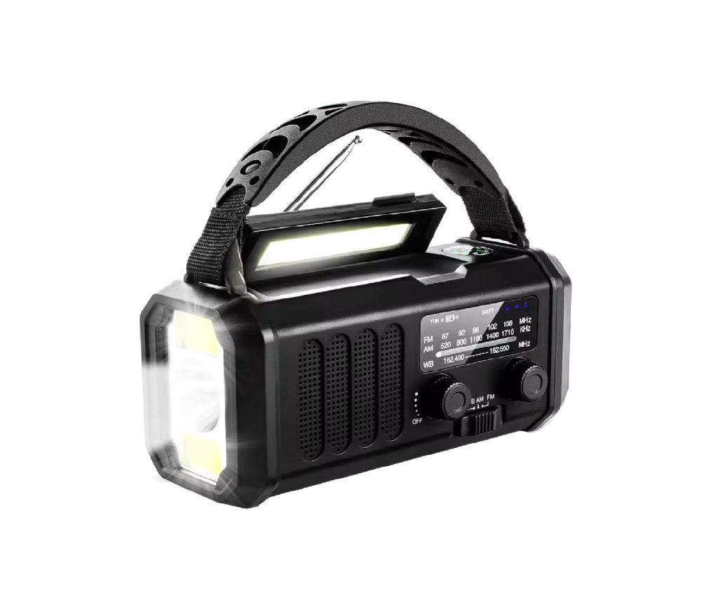 Noodradio - Solar Opwindbaar 10.000