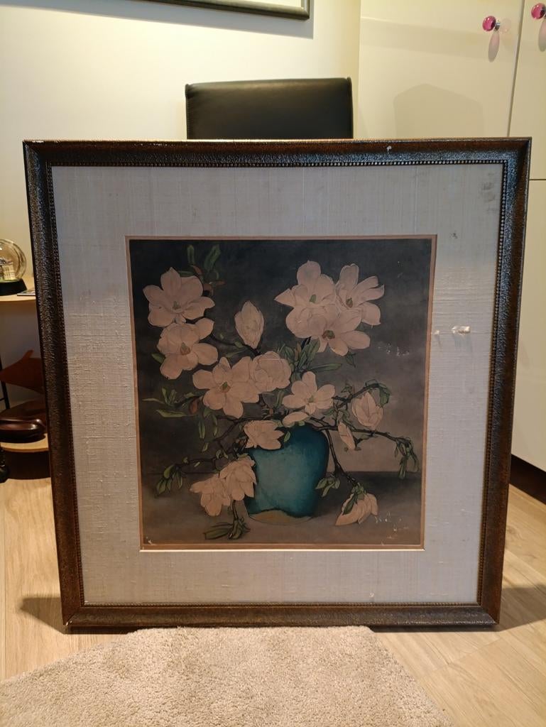 Frans Everbag - Magnolia's in gemberpot, Ophalen