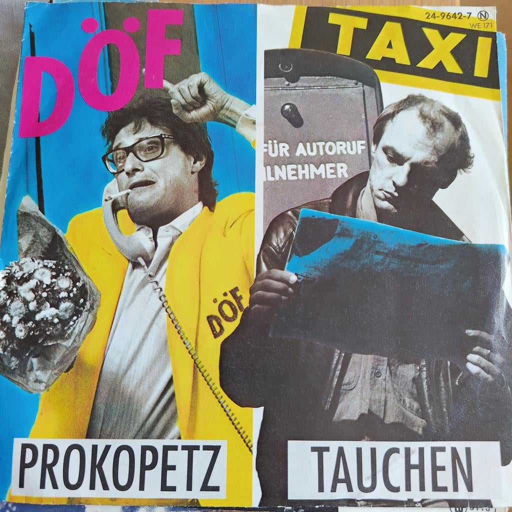 DÖF - Prokopetz / Tauchen (Single, 1983), Ophalen of Verzenden, 1980 - 1989, Gebruikt, 7 inch