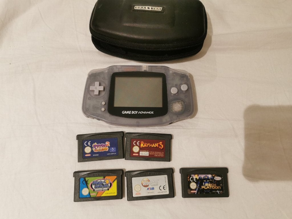 Gameboy advance + spellen, Ophalen, Overige merken, Gebruikt