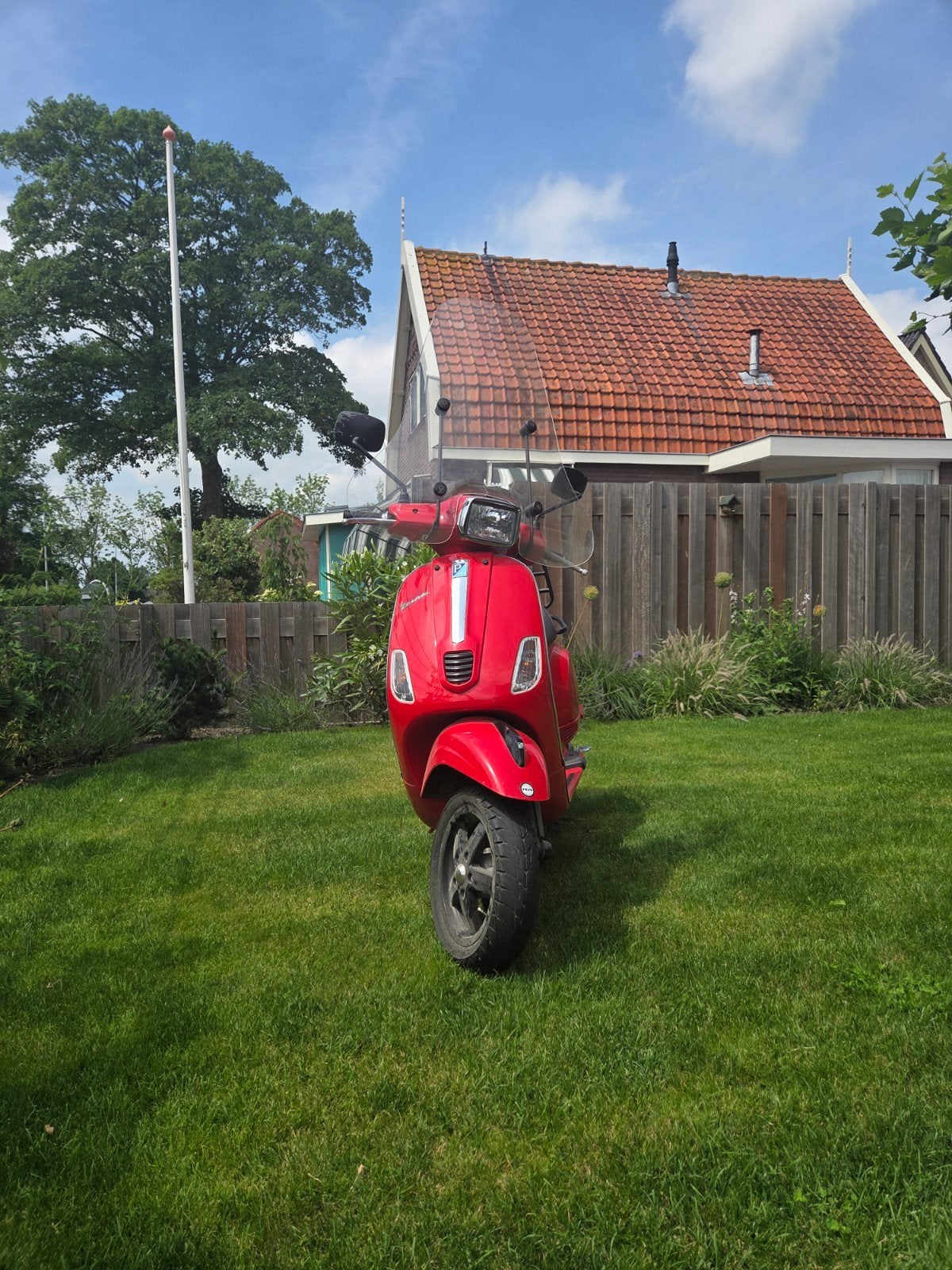 Vespa Sprint 50cc - Rood., Ophalen, Gebruikt