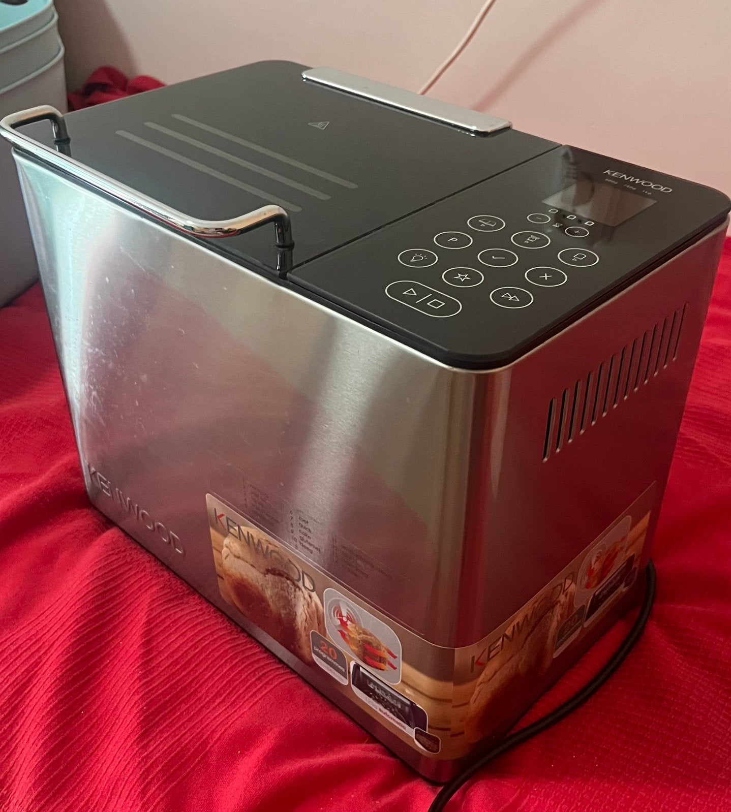 Broodbakmachine Kenwood BM450, Ophalen of Verzenden, Zo goed als nieuw