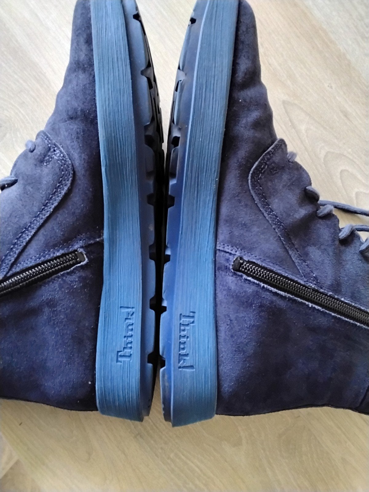 boots 40 Think, Blauw, Overige typen, Ophalen of Verzenden, Zo goed als nieuw