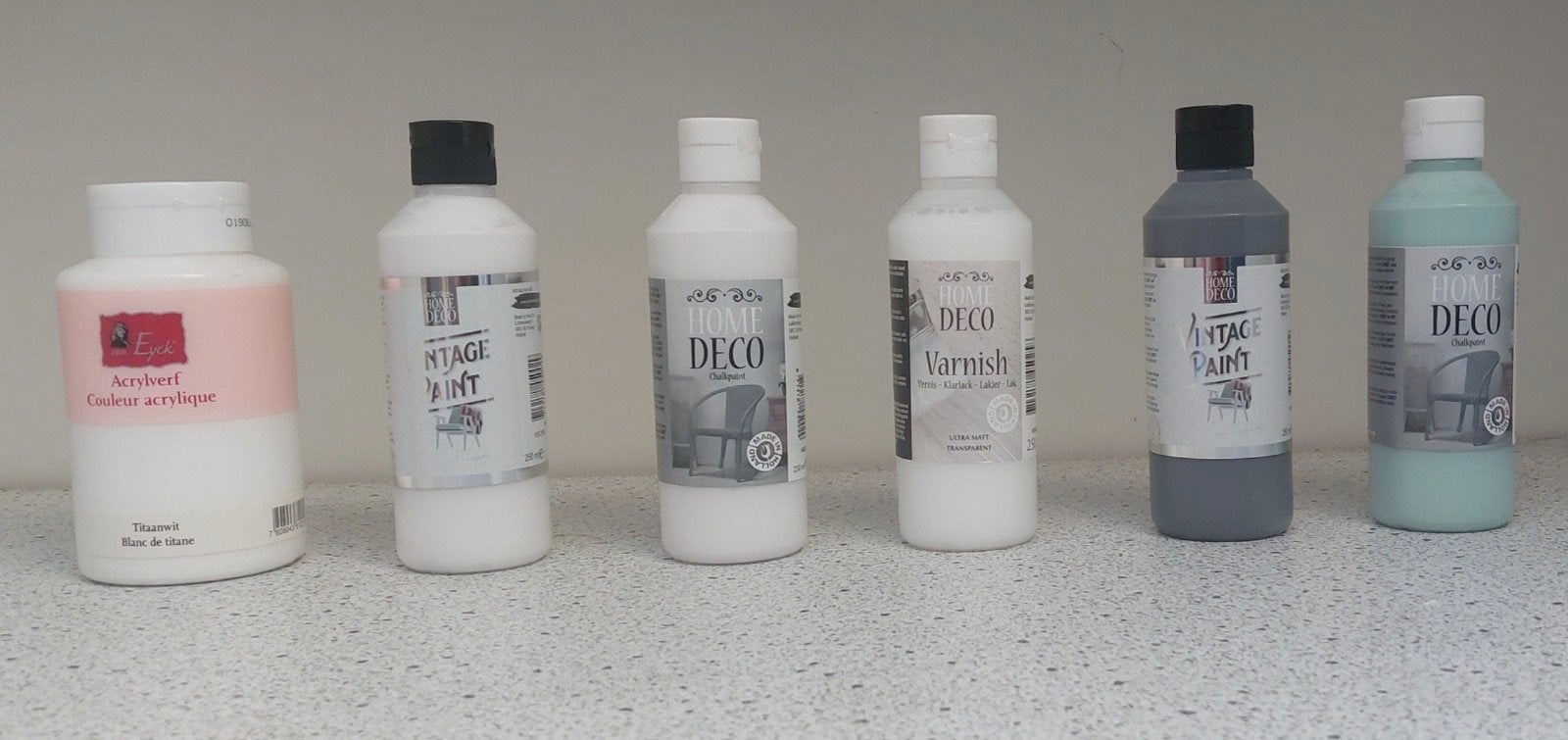 Diverse Home Deco 6 stuks voor €15, Ophalen of Verzenden, Nieuw, Acrylverf
