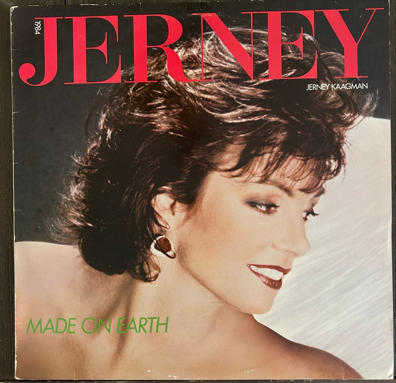 Jerney Kaagman - Made on Earth (LP, 1984), Cd's en Dvd's, Gebruikt, Originele persing, 1980 - 1989, Ophalen of Verzenden
