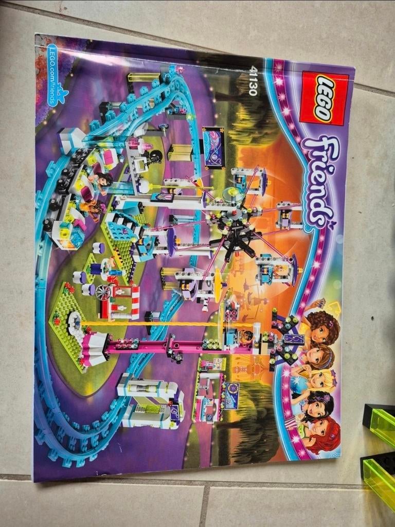 Lego Friends 41130 Achtbaan Pretpark, Kinderen en Baby's, Speelgoed | Duplo en Lego, Compleet, Lego, Friends, Ophalen of Verzenden