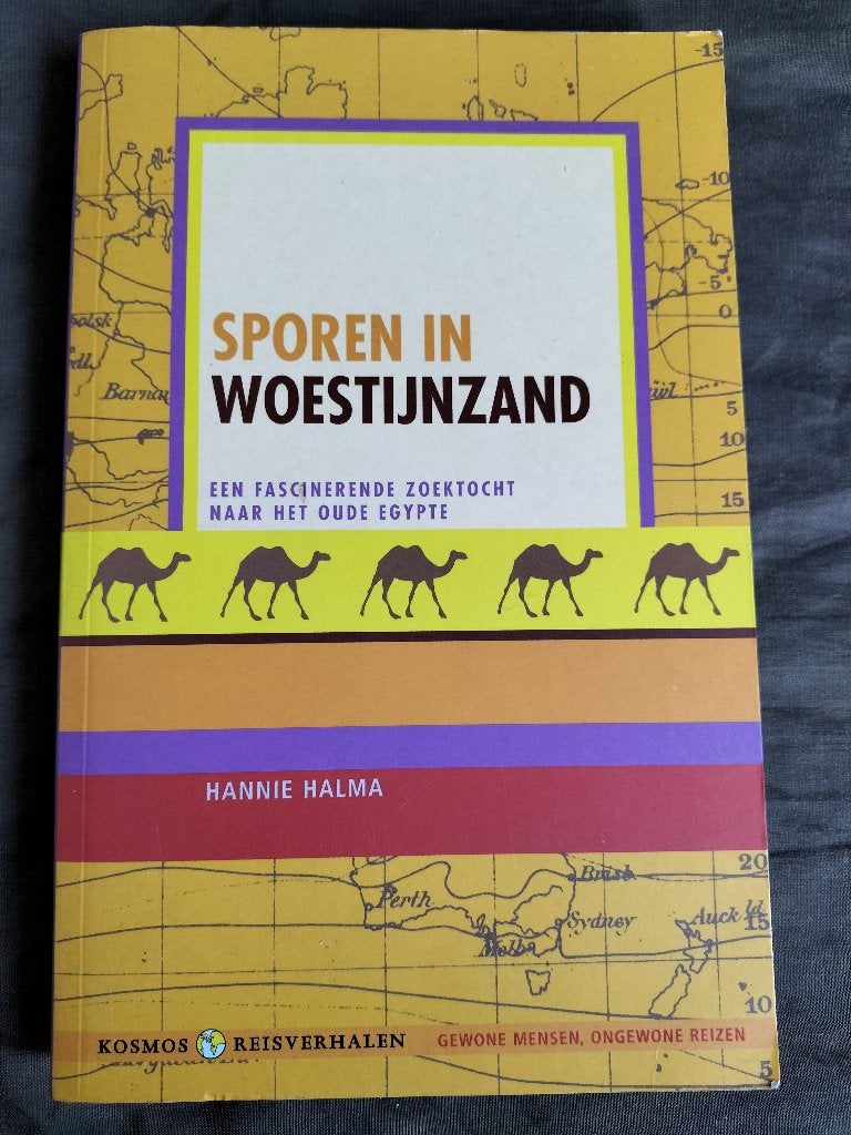 Hannie Halma - Sporen in woestijnzand / oude Egypte, Ophalen of Verzenden, Zo goed als nieuw, Hannie Halma, Afrika