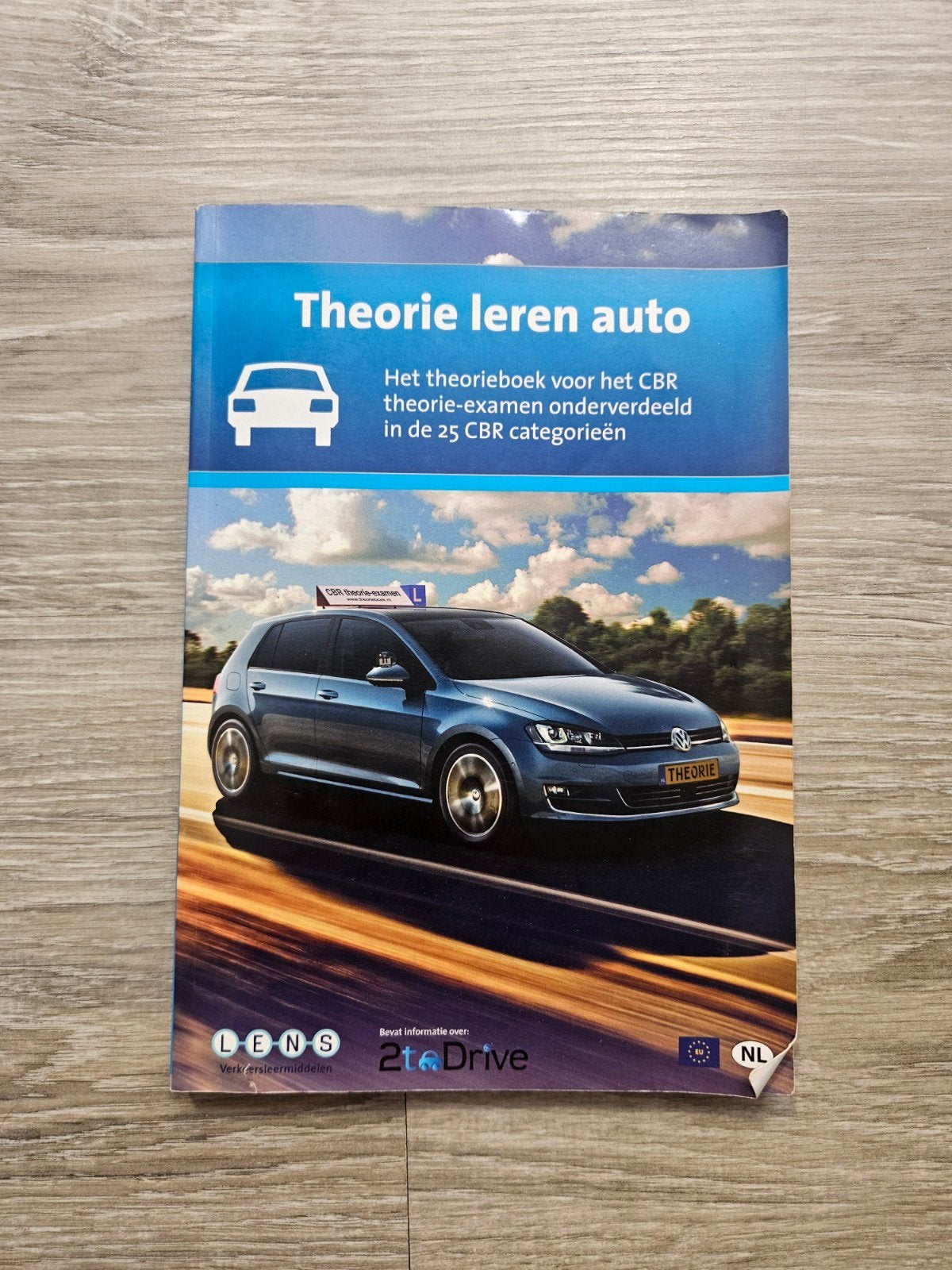 Theorieboek auto CBR examen - Theorie leren auto, Ophalen of Verzenden, Zo goed als nieuw, Algemeen, LENS Media Verkeersleermiddelen