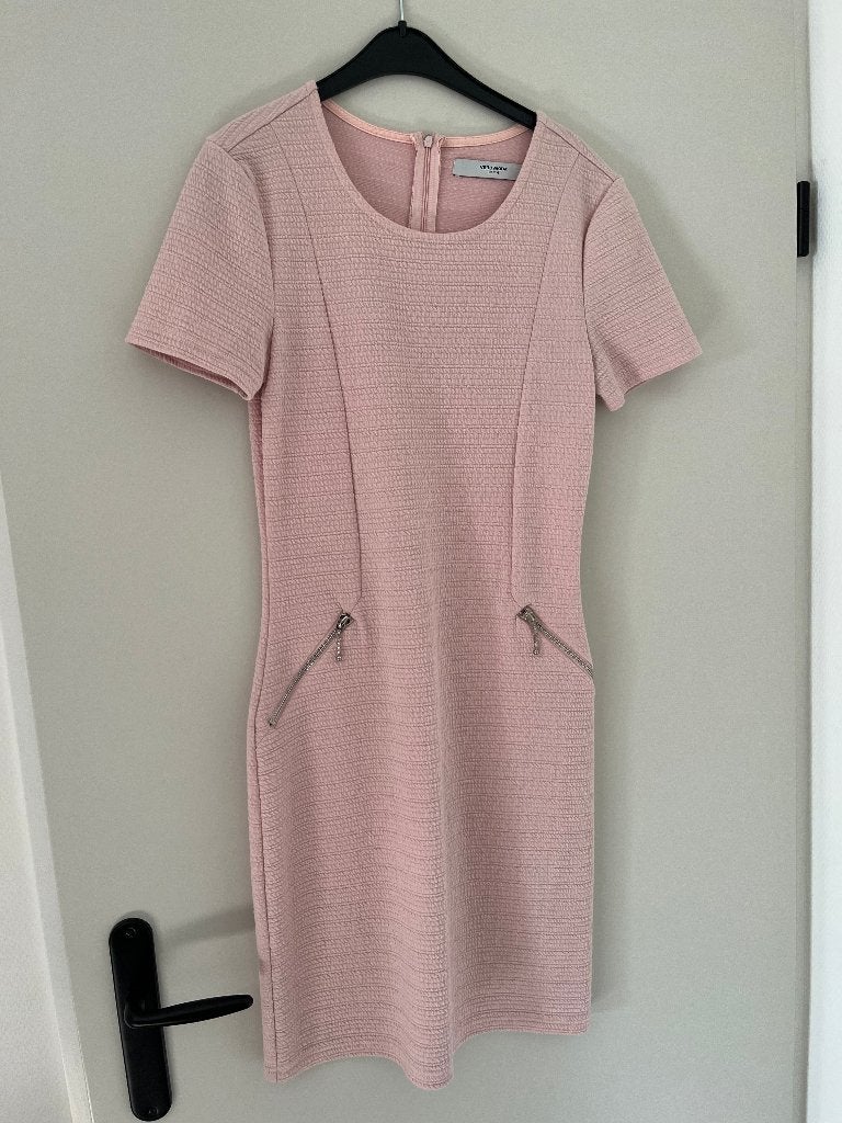Vero Moda - dames zomer jurk / oud roze / maat s, Maat 38/40 (M), Vero Moda, Ophalen of Verzenden, Zo goed als nieuw