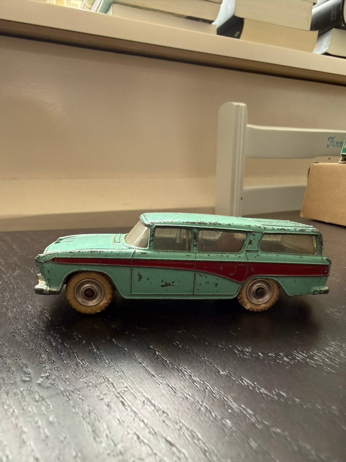 Dinky Toys 173 Nash Rambler Station Wagon - Volledig Origine, Hobby en Vrije tijd, Modelauto's | 1:43, Ophalen of Verzenden, Gebruikt