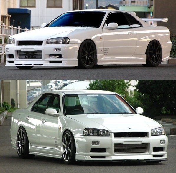 Uras Type-R bodykit + Fender - Nissan Skyline R34 4-deurs, Auto diversen, Ophalen of Verzenden