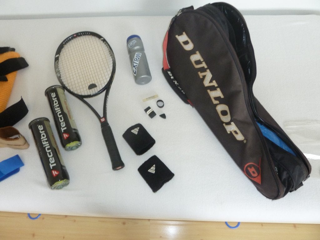 Tennis spullen, Sport en Fitness, Tennis, Overige merken, Gebruikt, L00, Ophalen of Verzenden