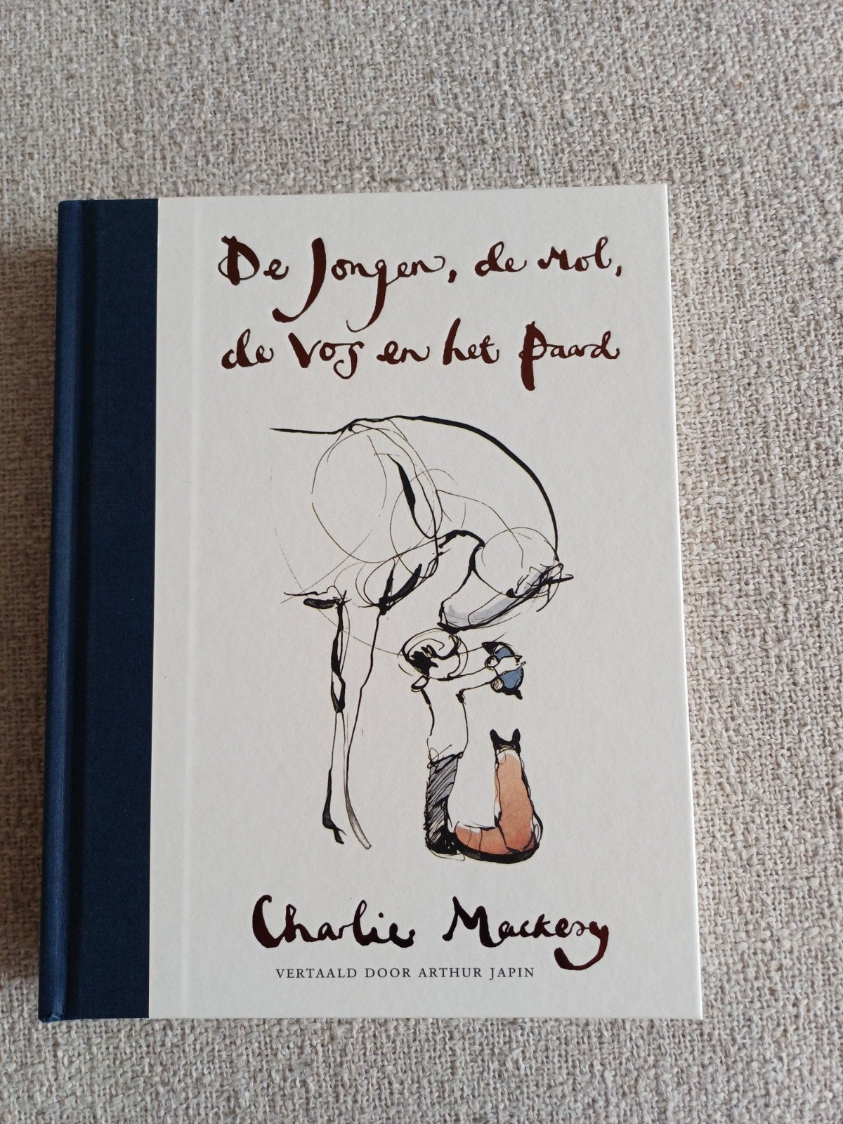 Charlie Mackesy - De jongen, de mol, de vos en het paard, Ophalen of Verzenden, Zo goed als nieuw, Charlie Mackesy