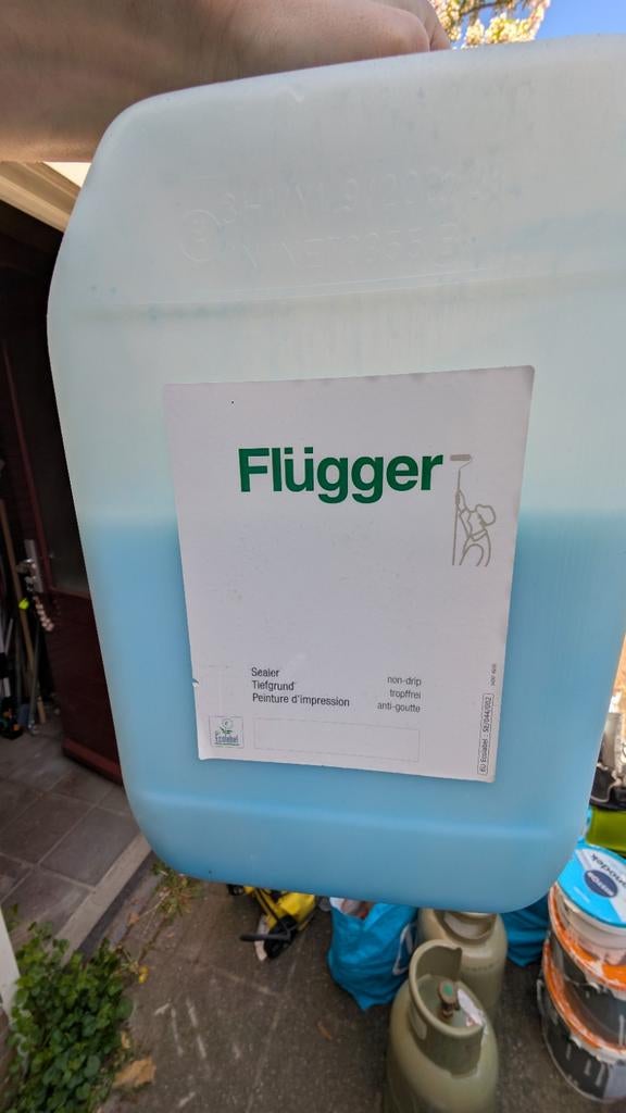 Flügger Sealer Impregneergrond -, Ophalen, Overige kleuren, 5 tot 10 liter, Nieuw