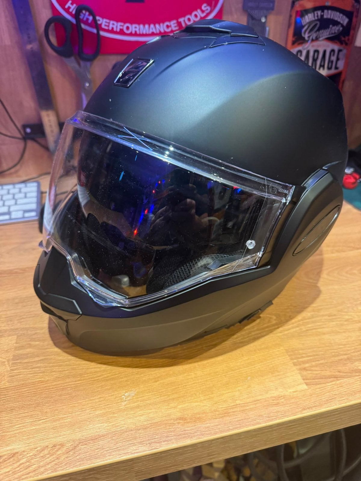 Scorpion helm maat S, Motoren, Kleding | Motorhelmen, Overige merken, Systeemhelm, Ophalen of Verzenden, S