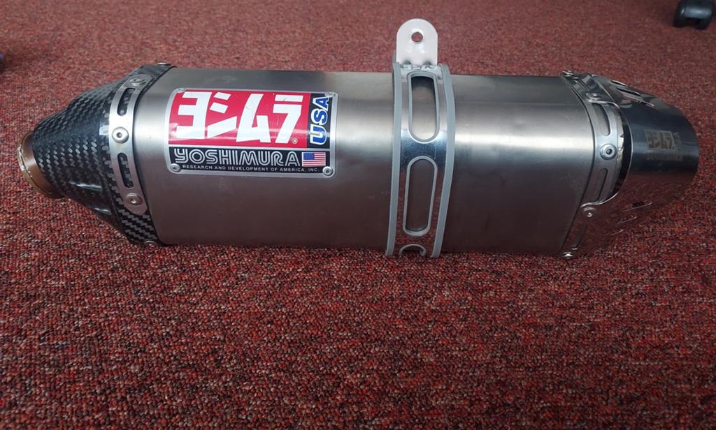 Yoshimura USA TRC demper Carbon Titanium DB killer E-keur, Motoren, Ophalen