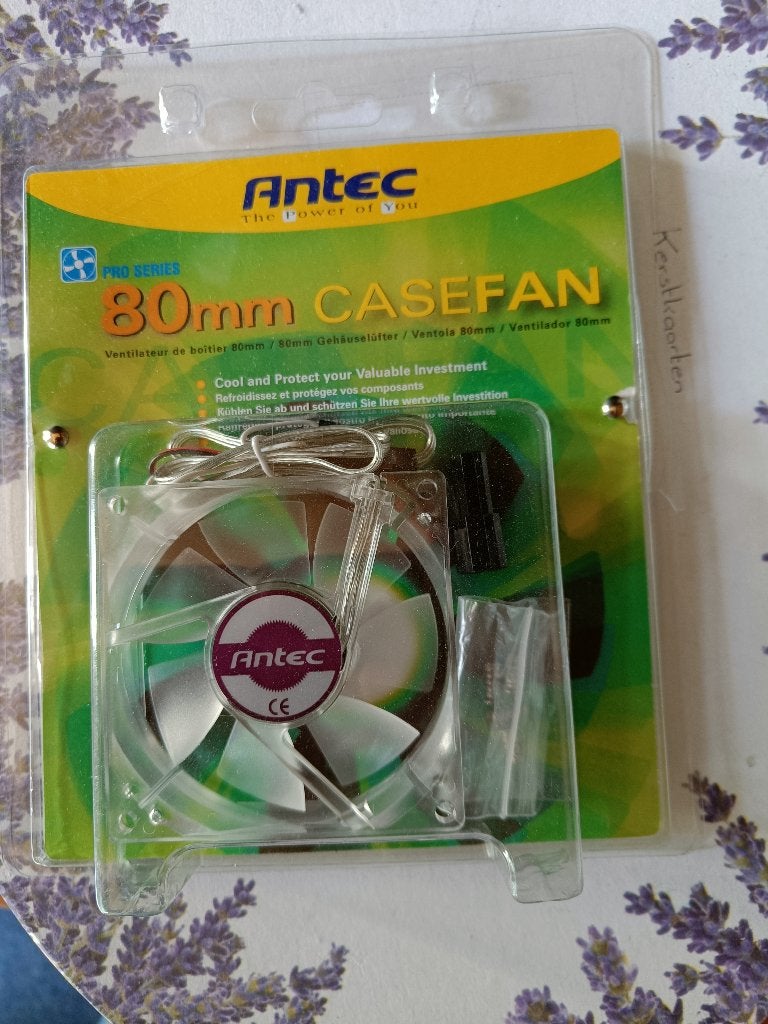 Antec pc case ventilator inbouw, Ophalen of Verzenden, Nieuw, Luchtkoeling