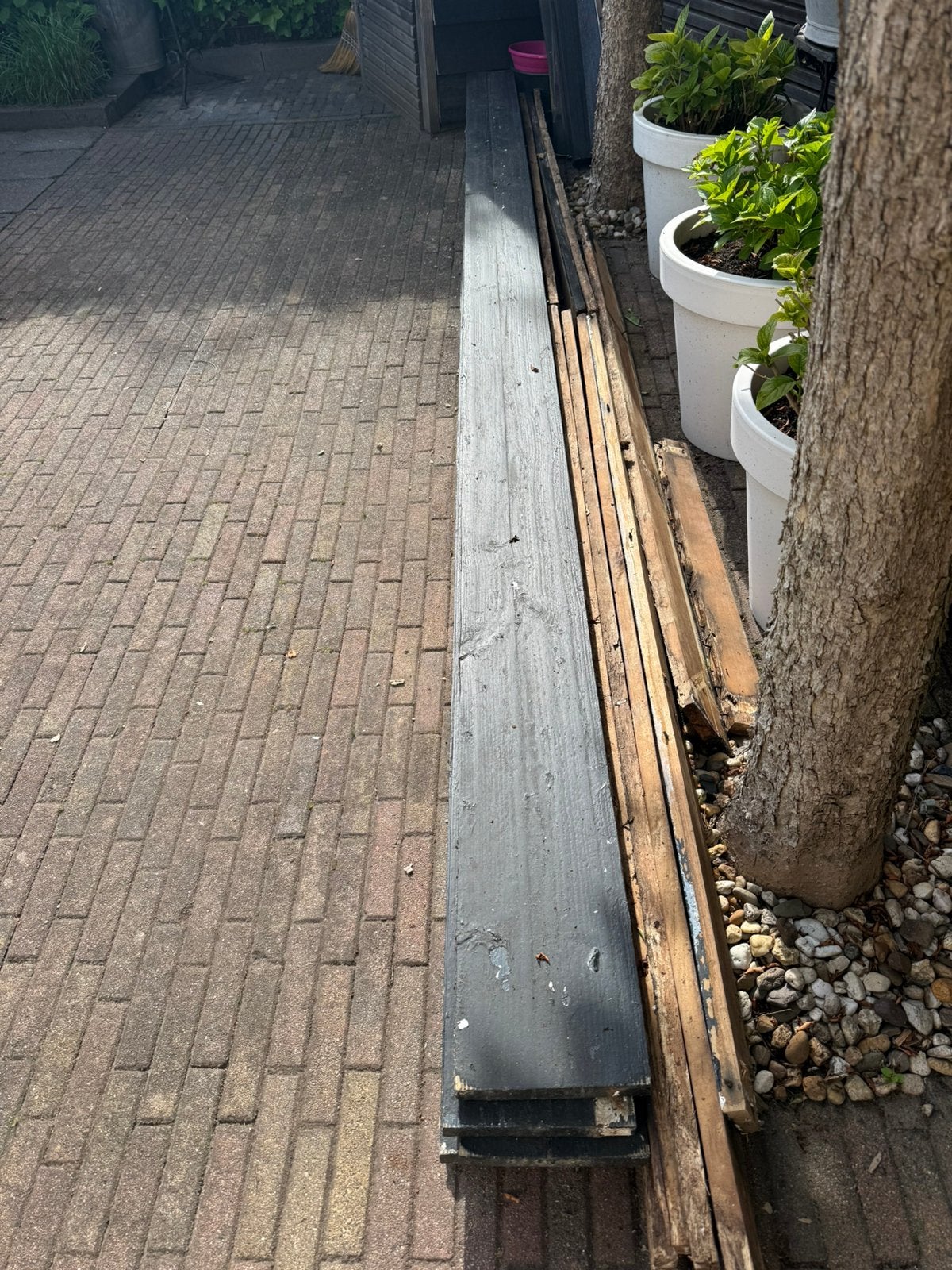 Steiger planken, Ophalen, Zo goed als nieuw, 250 cm of meer, Planken