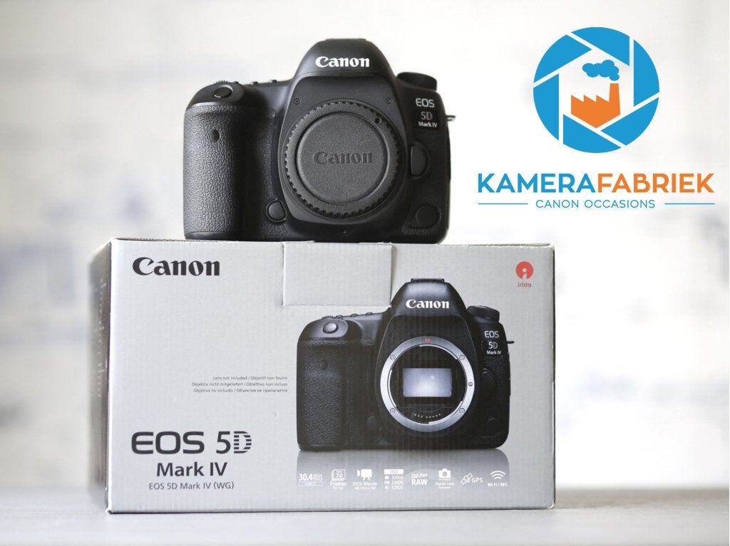 Canon EOS 5D Mark IV + BG-E20 - 26.901 clicks! - Nieuwstaat!, Canon, Spiegelreflex, -, Canon