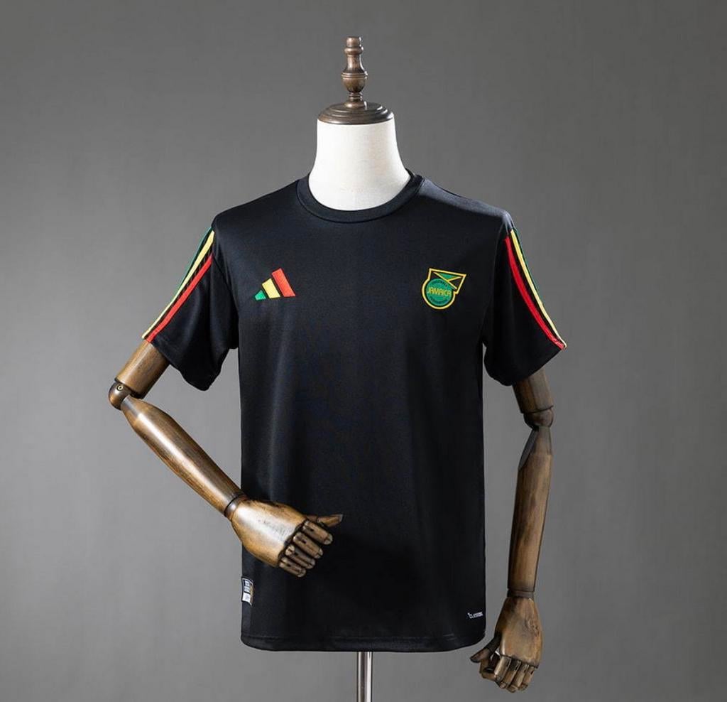 Jamaica shirt, Zwart, Zo goed als nieuw, Voetbal, Verzenden