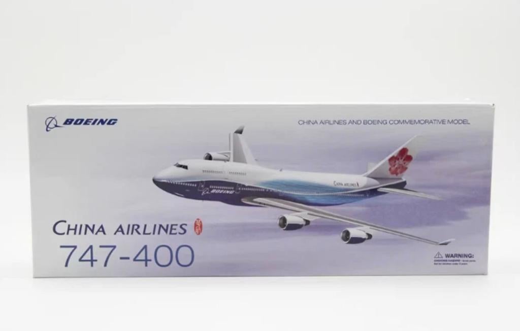B747-400 China Airlines 1/200 (Risesoon), Verzamelen, Ophalen, Nieuw, Schaalmodel