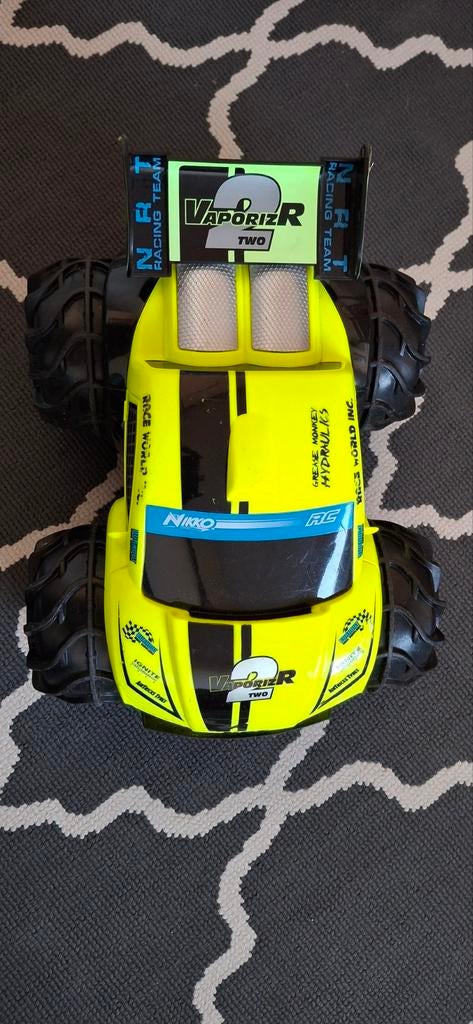 Niko Vaporizr 2 RC Auto - Geel, 4x4 Amfibievoertuig, Elektro, Gebruikt, Auto offroad, Ophalen of Verzenden