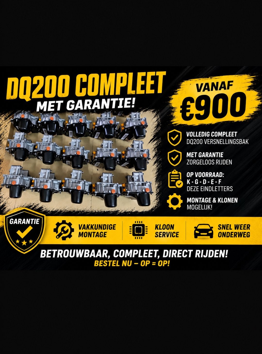 DSG7 Mechatronic DQ200 – NIEUW OP VOORRAAD, Auto-onderdelen, Ophalen of Verzenden, Nieuw, Audi