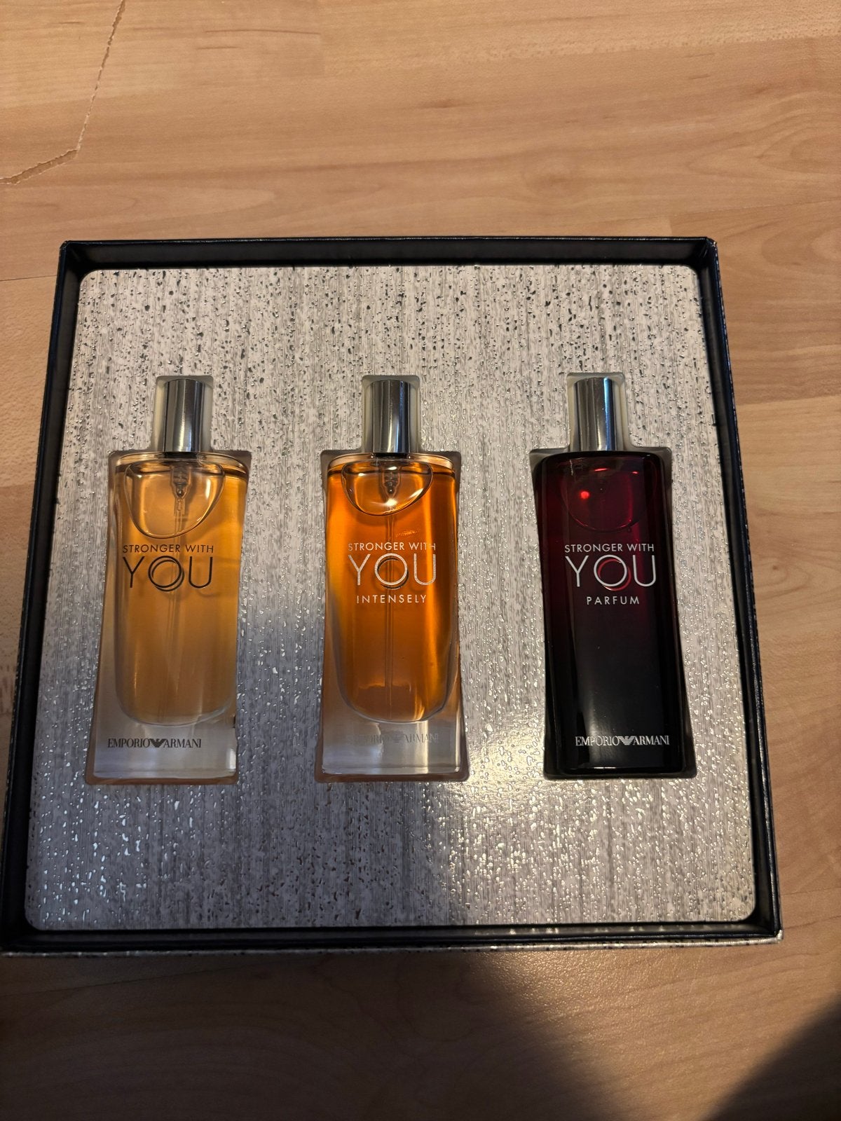 Armani Stronger With You Parfum Set, Ophalen, Nieuw
