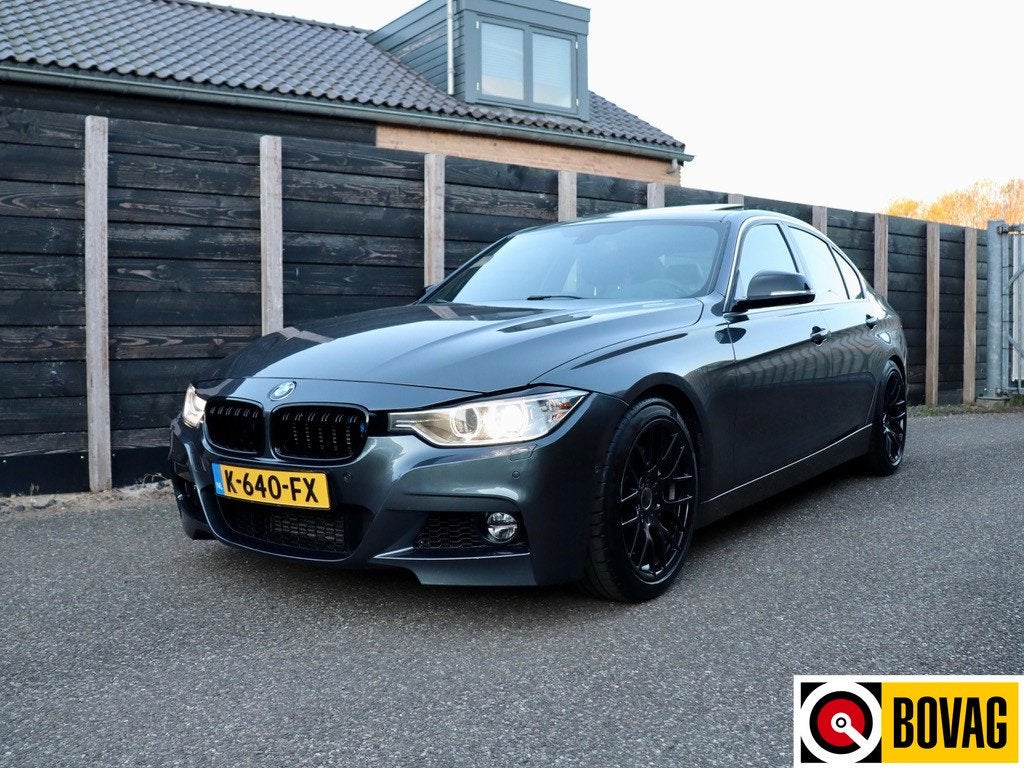 BMW 3-serie 335i ActiveHybrid 3 M Sport Edition dealer O.H., Auto's, Euro 5, Achterwielaandrijving, Gebruikt, Zwart