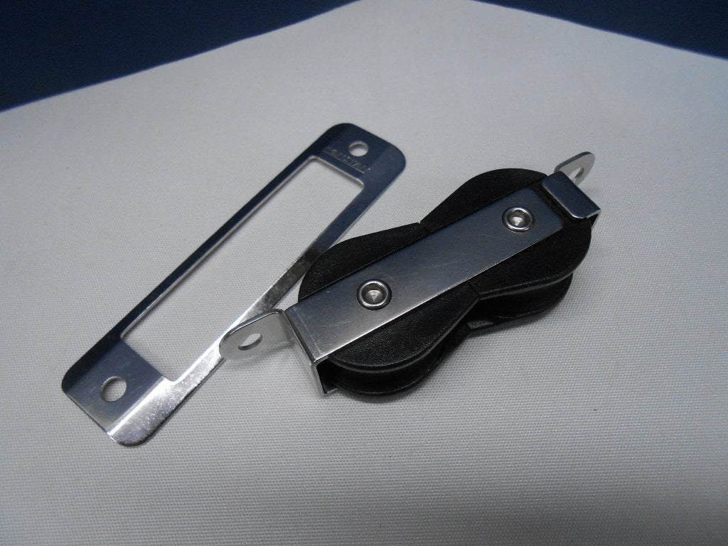 Ronstan Doorvoerblok, katrol, kogelgelagerd, 8 mm, 2-schijfs, Watersport en Boten, Accessoires en Onderhoud, Ophalen of Verzenden
