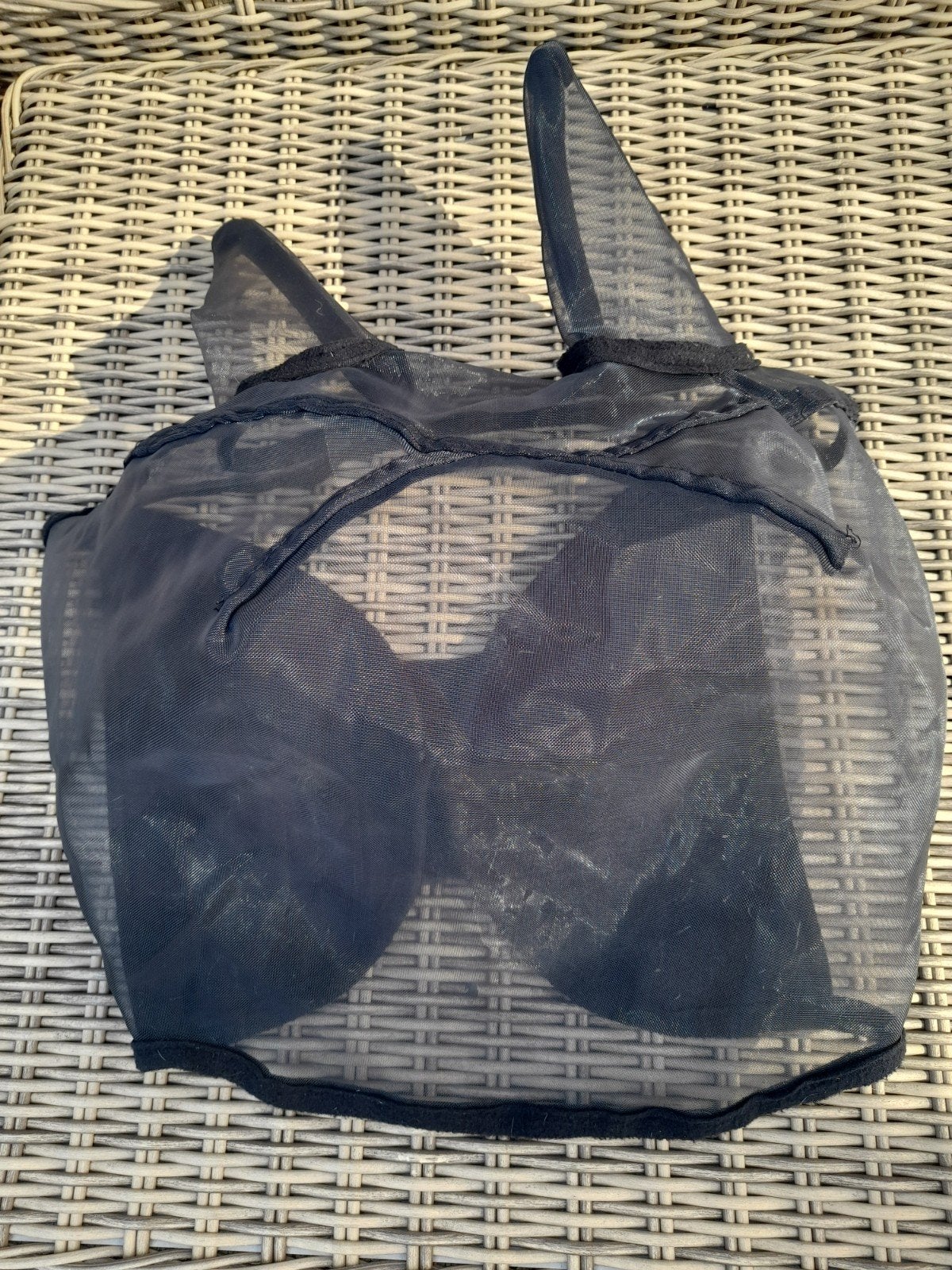 Vliegenmasker maat Full, Ophalen of Verzenden, Zo goed als nieuw