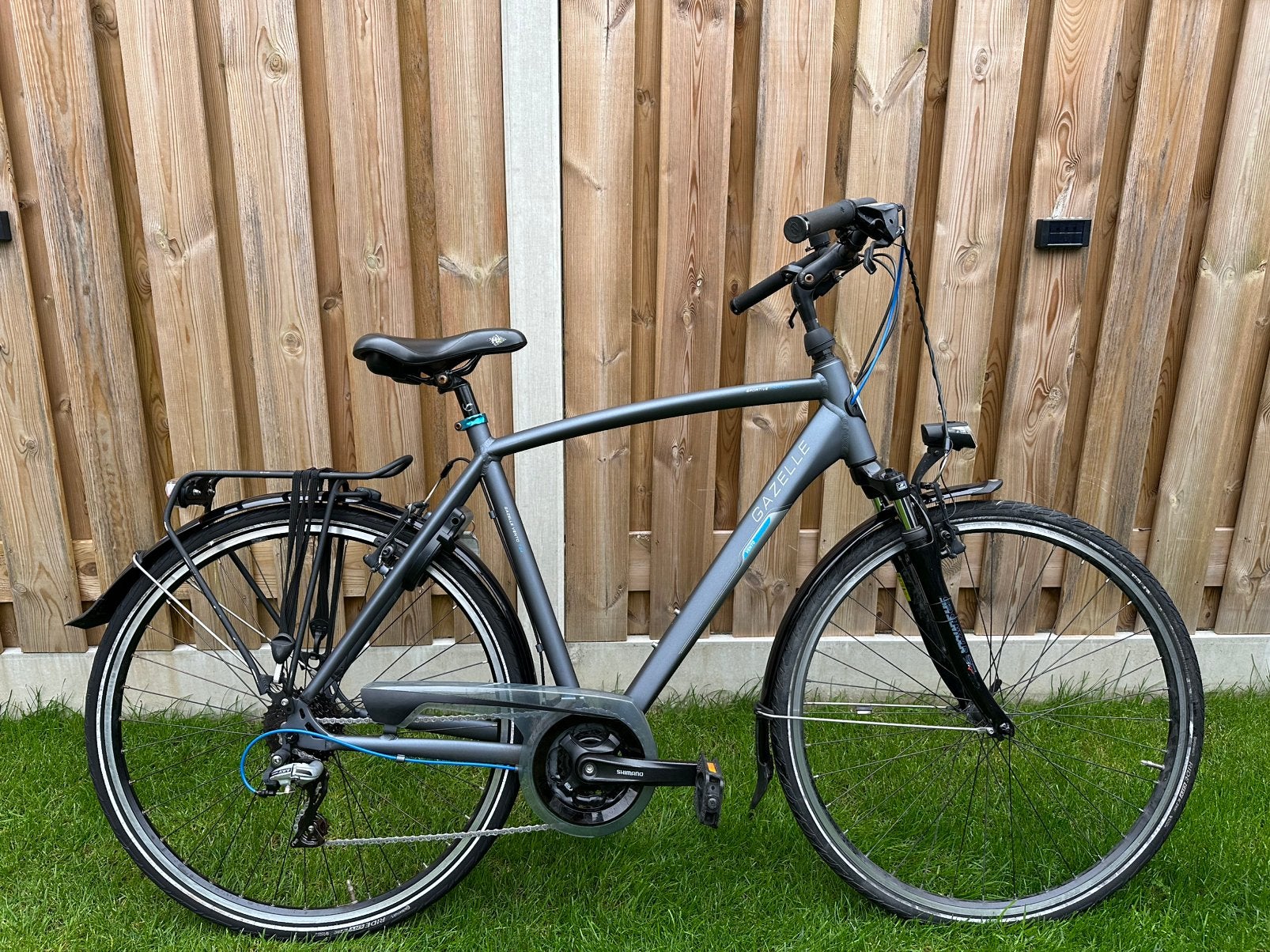 Gazelle vento t24 herenfiets, Ophalen, Versnellingen, Zo goed als nieuw, 57 tot 61 cm