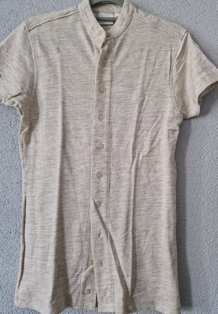 Zumo polo top beige zand maat S, Zumo, Verzenden, Beige, Zo goed als nieuw
