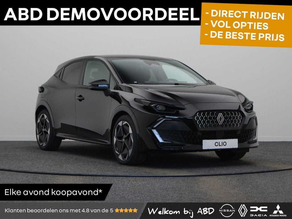 Renault Clio Hybrid 160pk techno | Vijf jaar garantie | Stoe, Auto's, Renault, Stof, Euro 6, 4 cilinders, 1246 kg