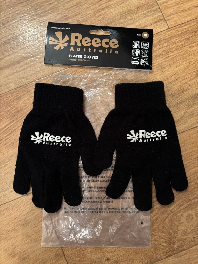 Reece zwarte handschoenen maat jr voor 8-10 jaar hockey!, Ophalen of Verzenden, Zo goed als nieuw, Kleding