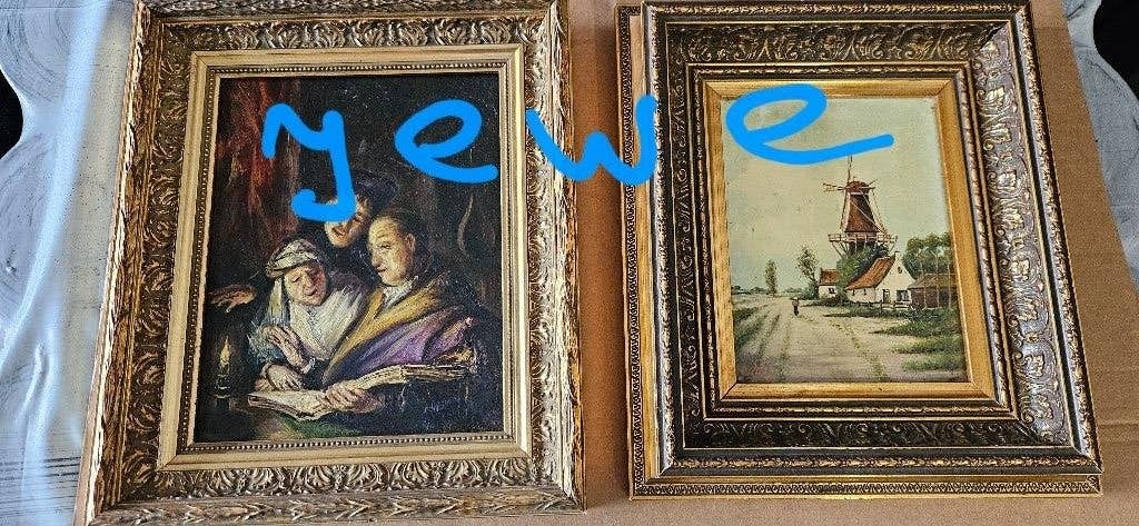 Oude Schilderijen ,opruiming € bieden naar waarde, Ophalen of Verzenden, Bijzondere lijst