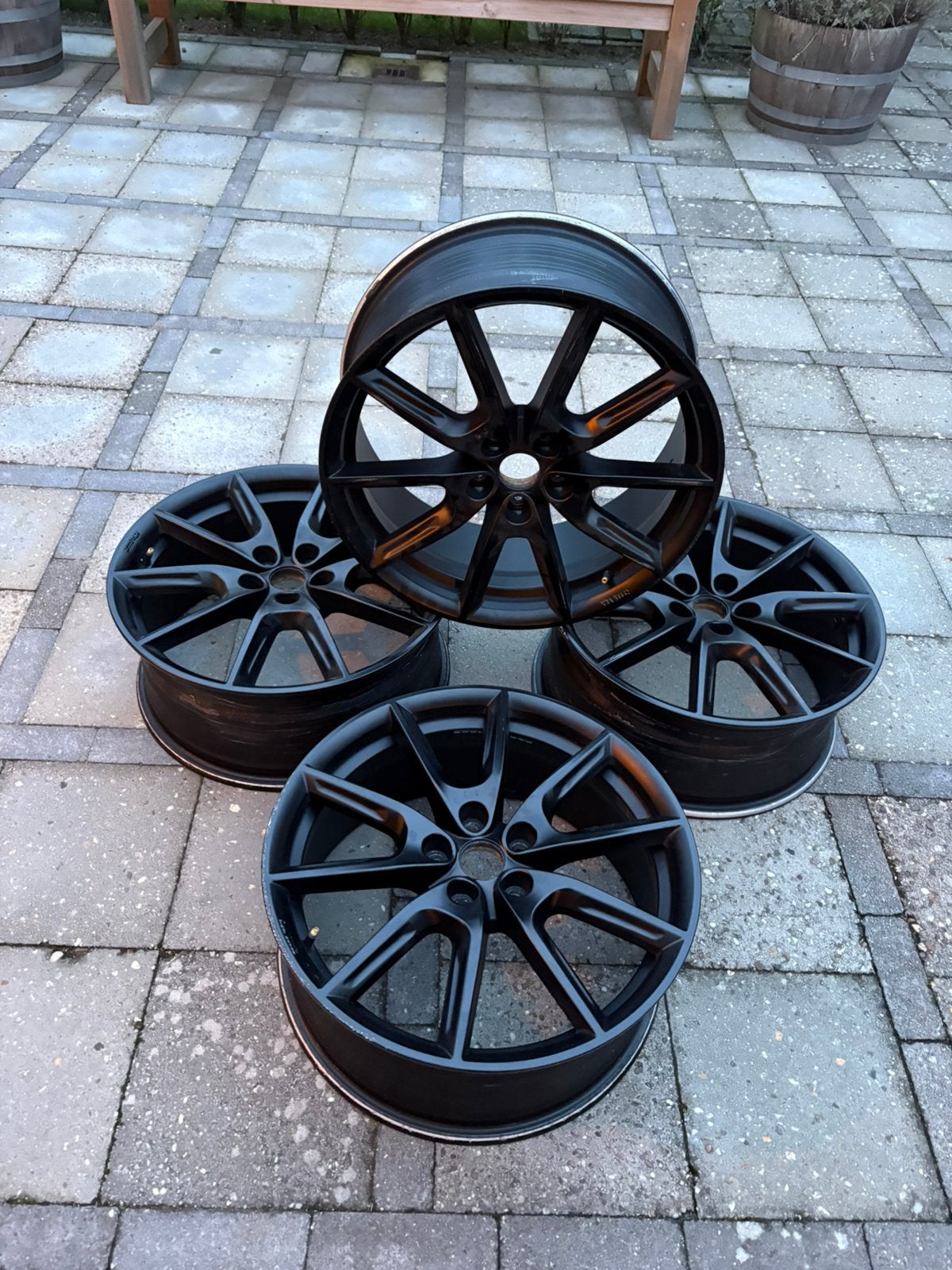 Mooi set Borbet velgen 19inch, 18 inch, Velg(en), Ophalen of Verzenden, 235 mm