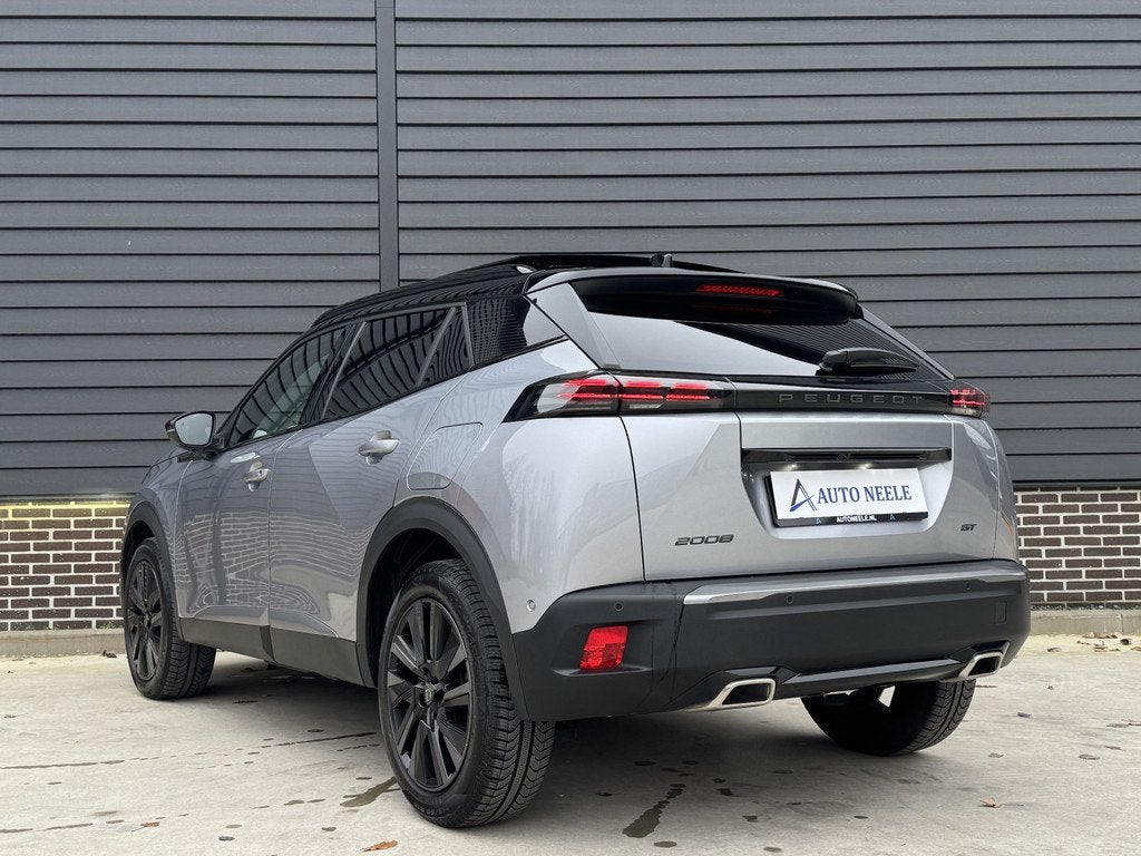 Peugeot 2008 1.2 130 pk GT PACK FULL OPTIONS, Elektr Zetels,, Auto's, Gebruikt, Zwart, 1199 cc, Automatische klimaatregeling