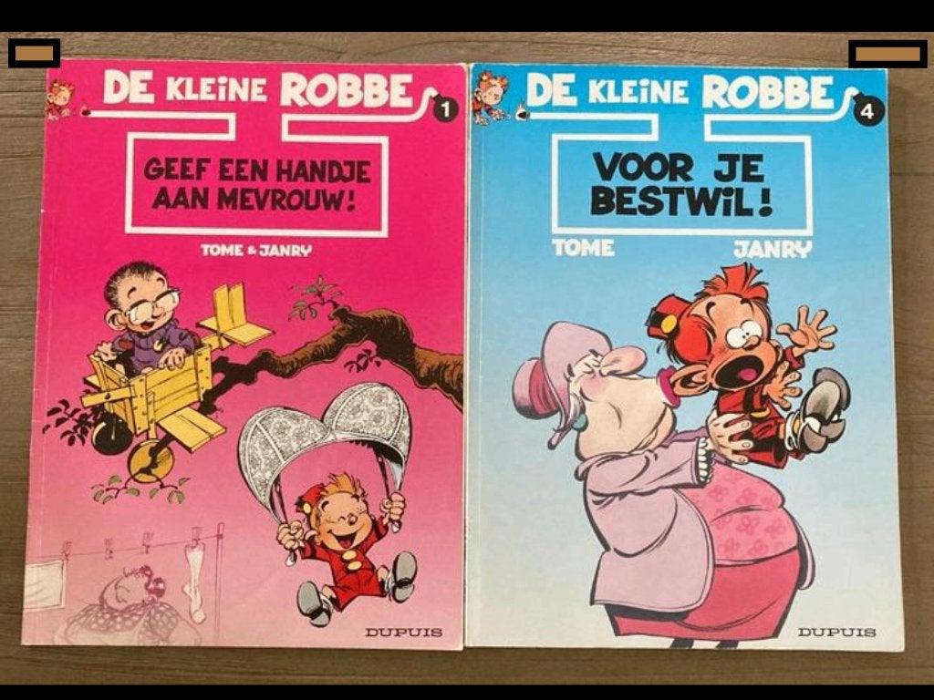 2X De kleine Robbe-geef een handje aan mevrouw/voor je best, Meerdere stripboeken, Ophalen of Verzenden, Zo goed als nieuw
