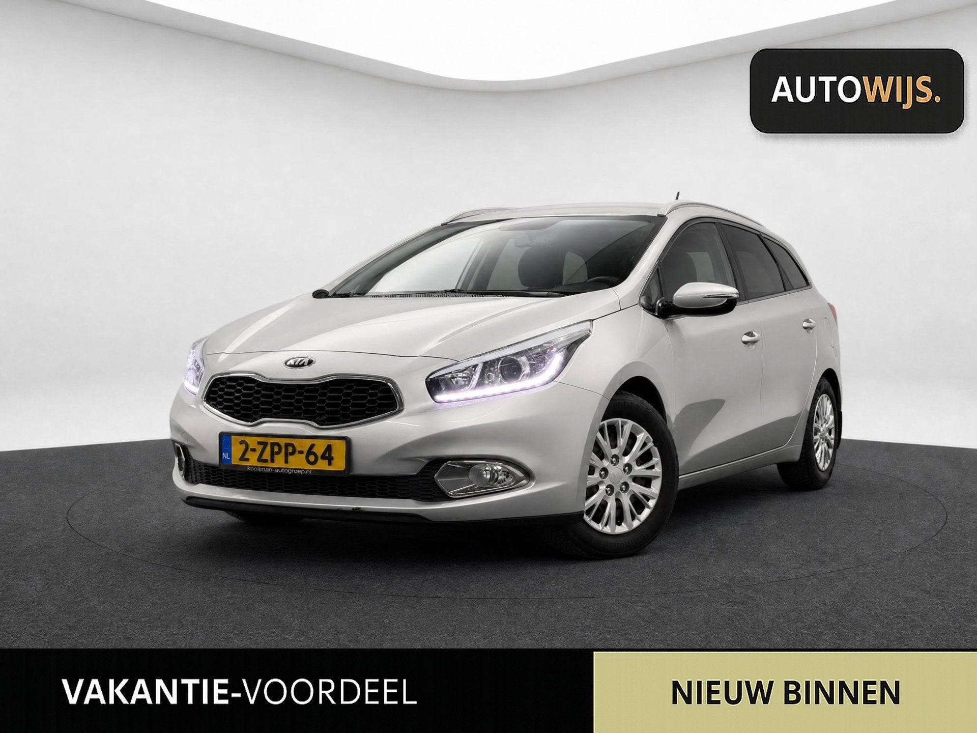 Kia Cee'd Sportswagon 1.6 CRDi DynamicLine|NL AUTO|128PK|CAM, Auto's, Kia, Voorwielaandrijving, Euro 5, Stof, Gebruikt