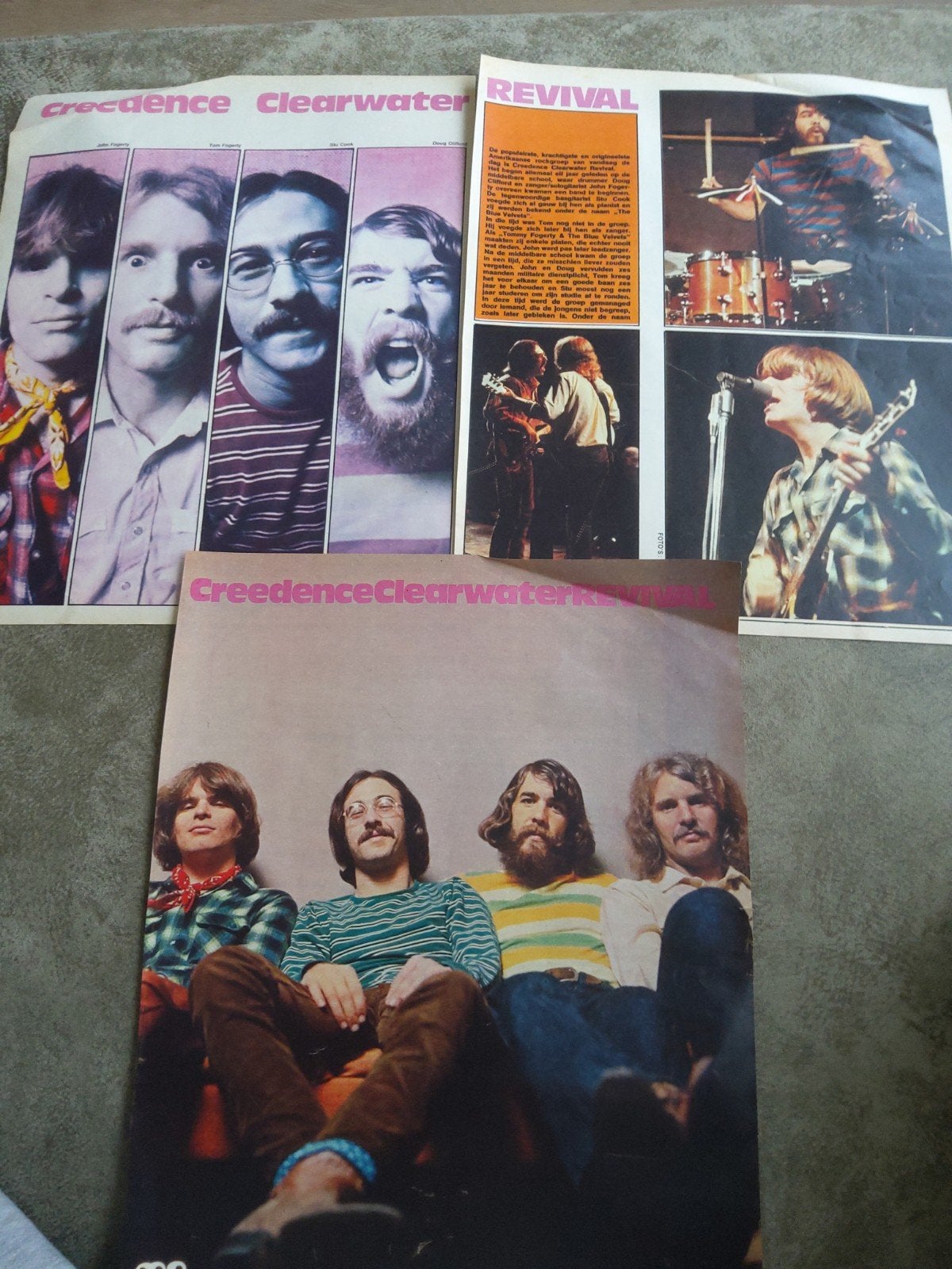 Creedence Clearwater Revival: muziek expres, Verzamelen, Muziek, Artiesten en Beroemdheden, Ophalen of Verzenden, Boek, Tijdschrift of Artikel