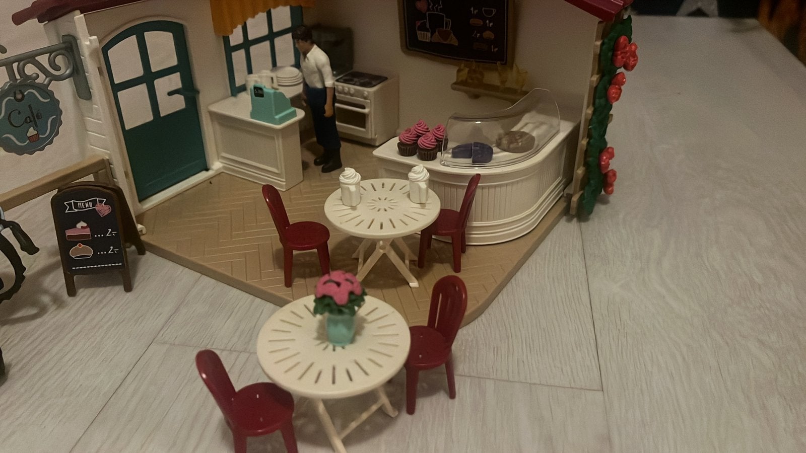 Sleich kantine, Kinderen en Baby's, Speelgoed | Poppenhuizen, Ophalen, Gebruikt, Poppenhuis