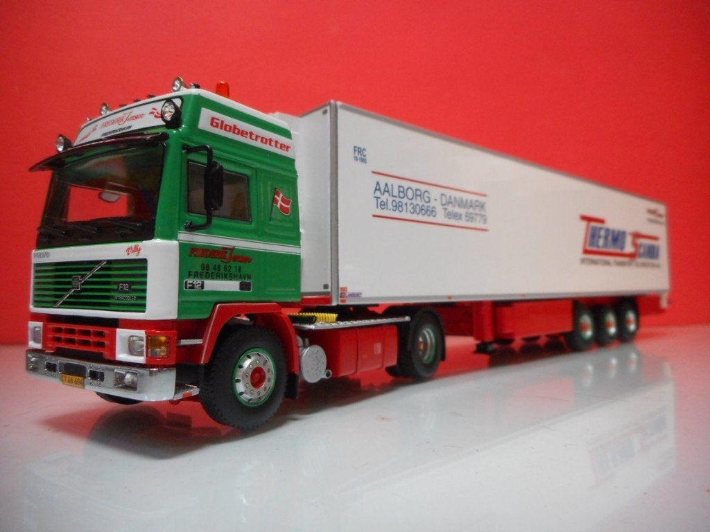 WSI 01-4507 VOLVO F12 FREDERIK JENSEN, DENEMARKEN, Hobby en Vrije tijd, Modelauto's | 1:50, Ophalen of Verzenden, Nieuw, Bus of Vrachtwagen