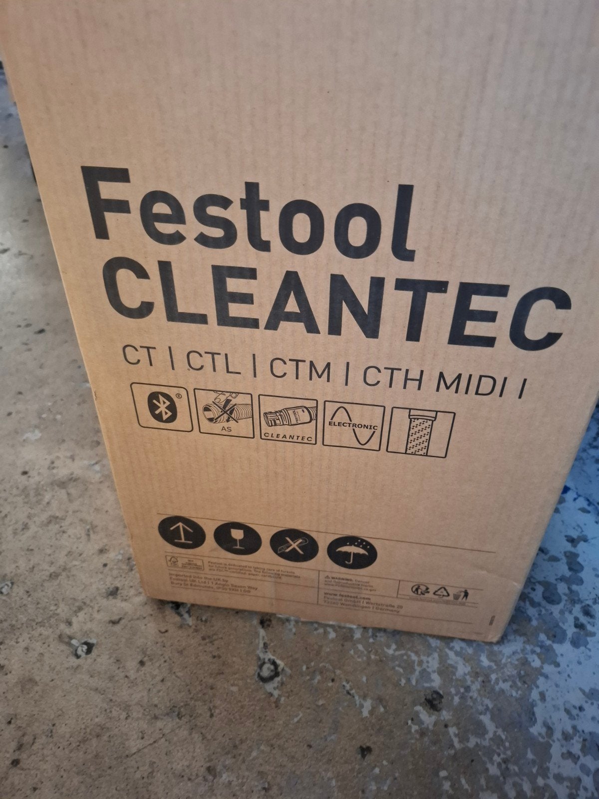 Festool CLEANTEC CT MIDI I Stofzuiger - Nieuw in doos, Inclusief accessoires, Nieuw, Industriële stofzuiger, Ophalen