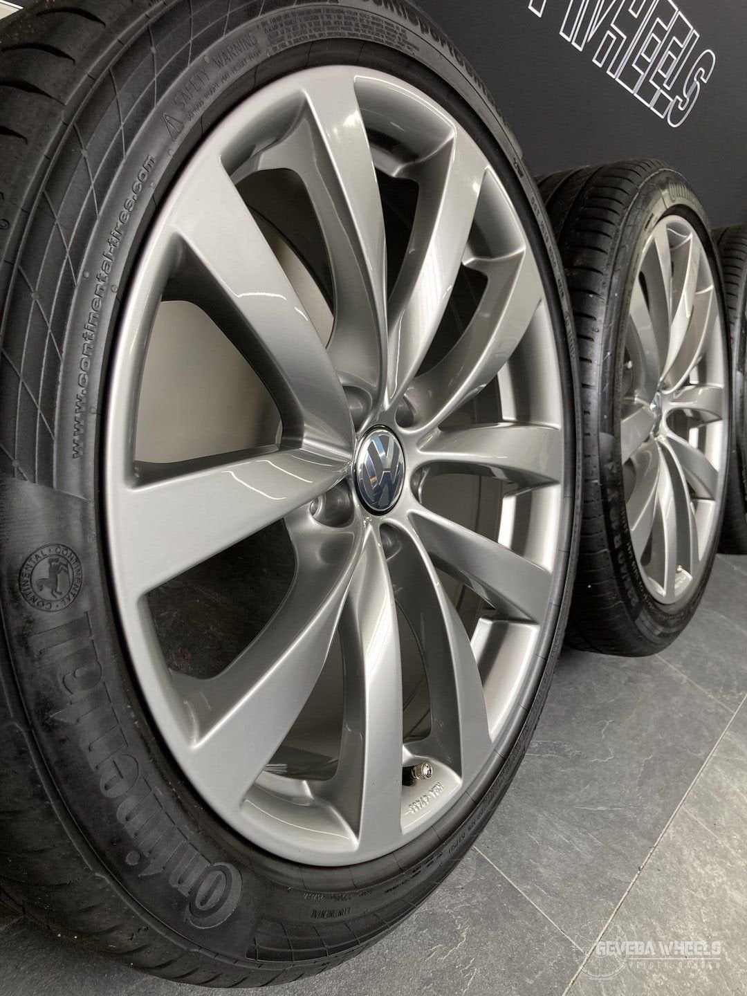 19” originele Volkswagen Passat B7 B8 velgen + banden 5x112, Auto-onderdelen, Banden en Velgen, 19 inch, Gebruikt, -, -