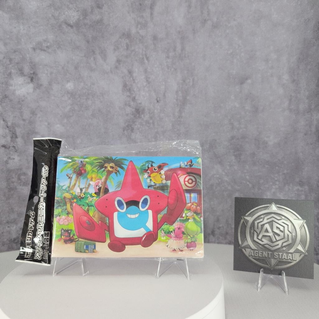 Pokémon Rotom Encyclopedia / Pokédex Sealed Japan #081A, Ophalen of Verzenden, Nieuw, Sleeves of Kaarthoesjes, Foil