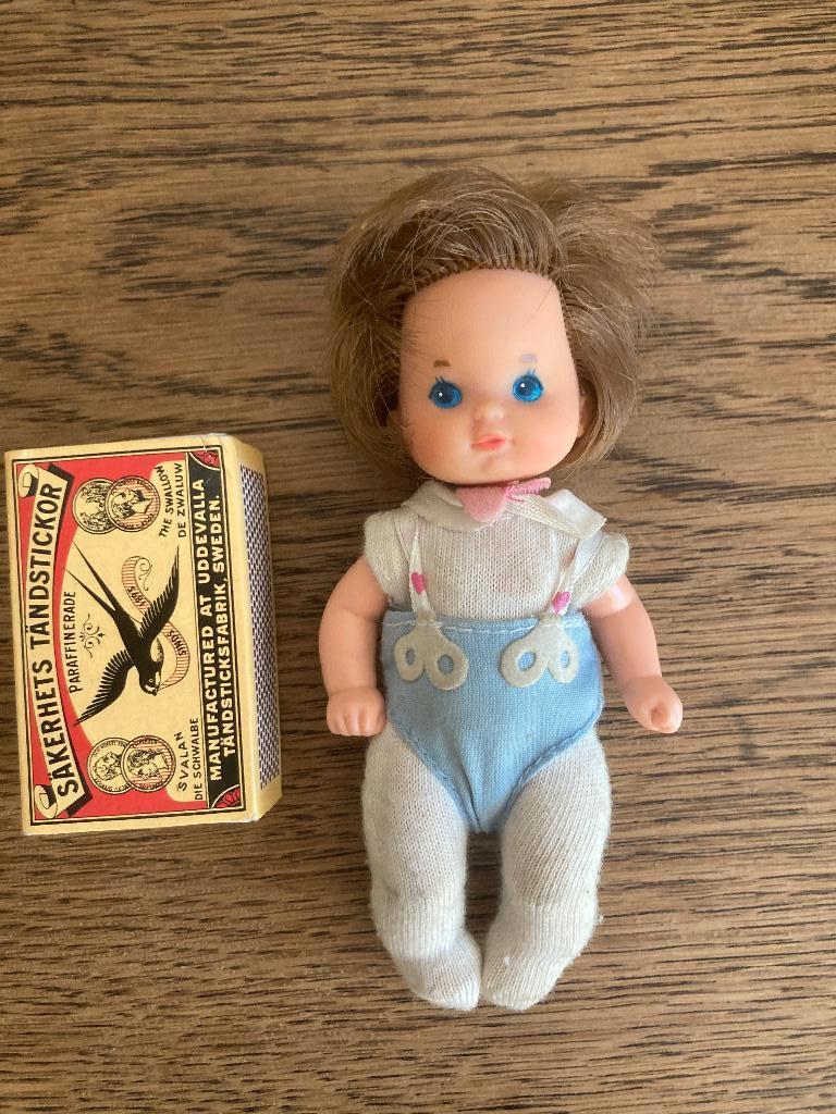 Barbie baby lief jongetje kindje vintage Mattel poppetje, Ophalen of Verzenden, Gebruikt, Pop