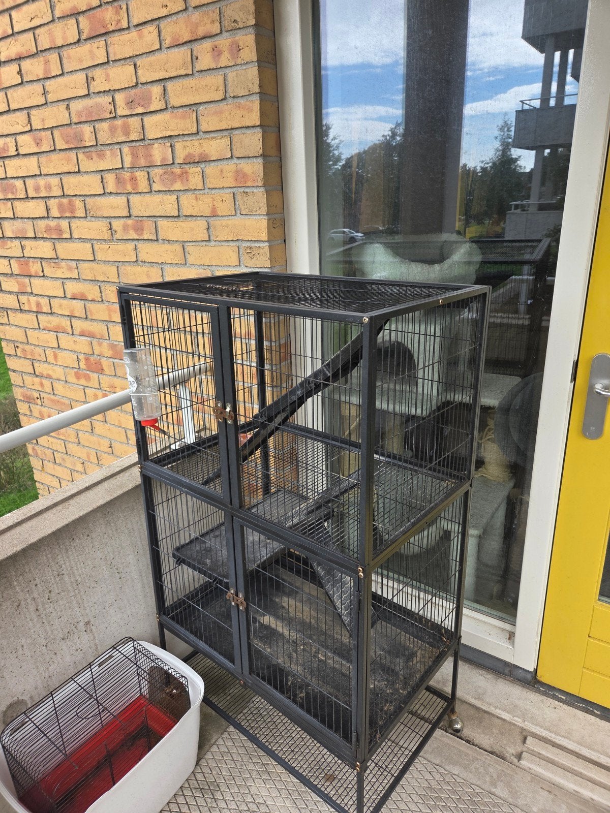 knaagdieren kooi xl prima voor een fret of Chinzilla, Dieren en Toebehoren, Ophalen, Kooi, Gebruikt, Hamster