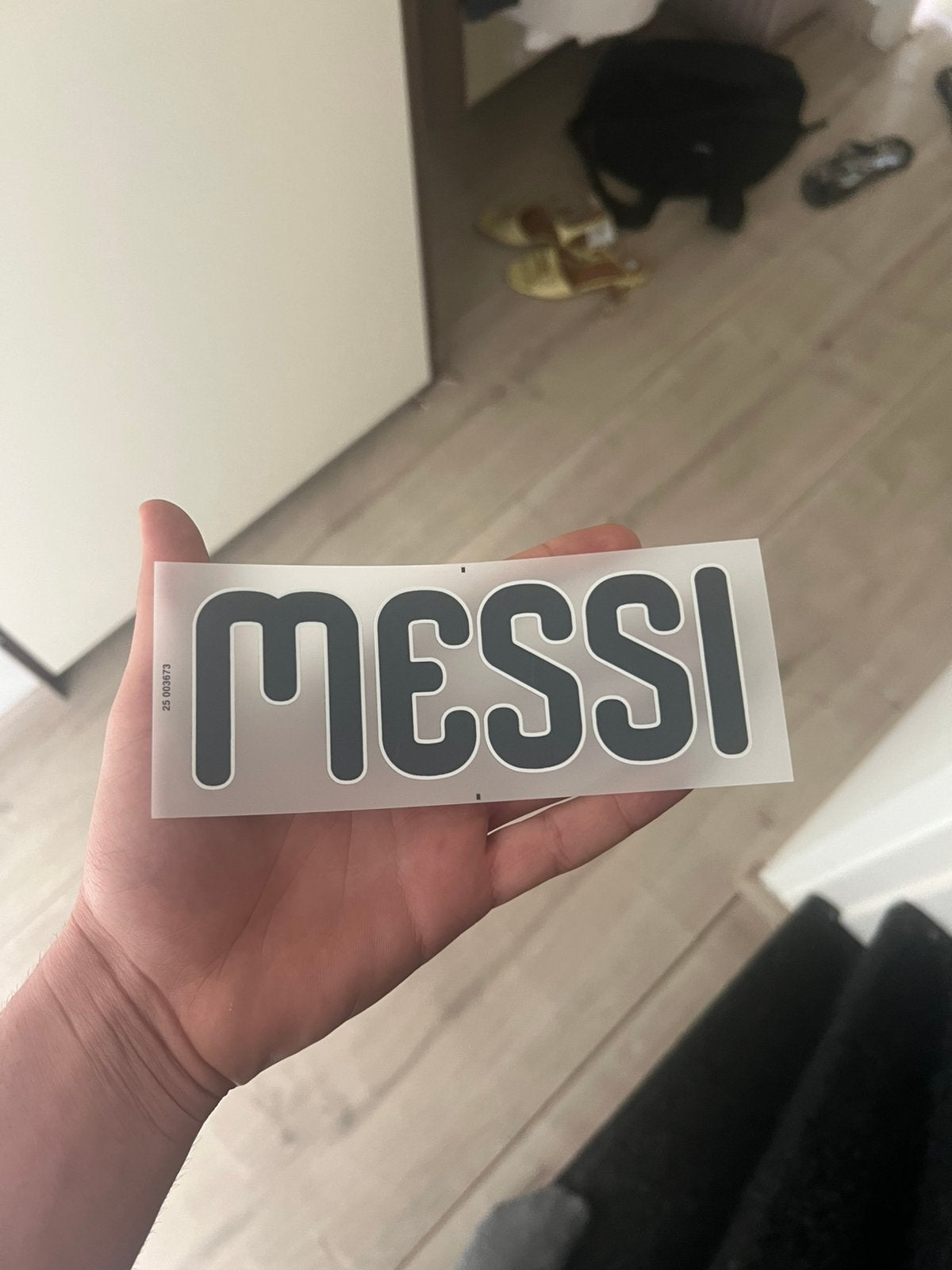 Messi bedrukkingsletter  t shirt Argentinie