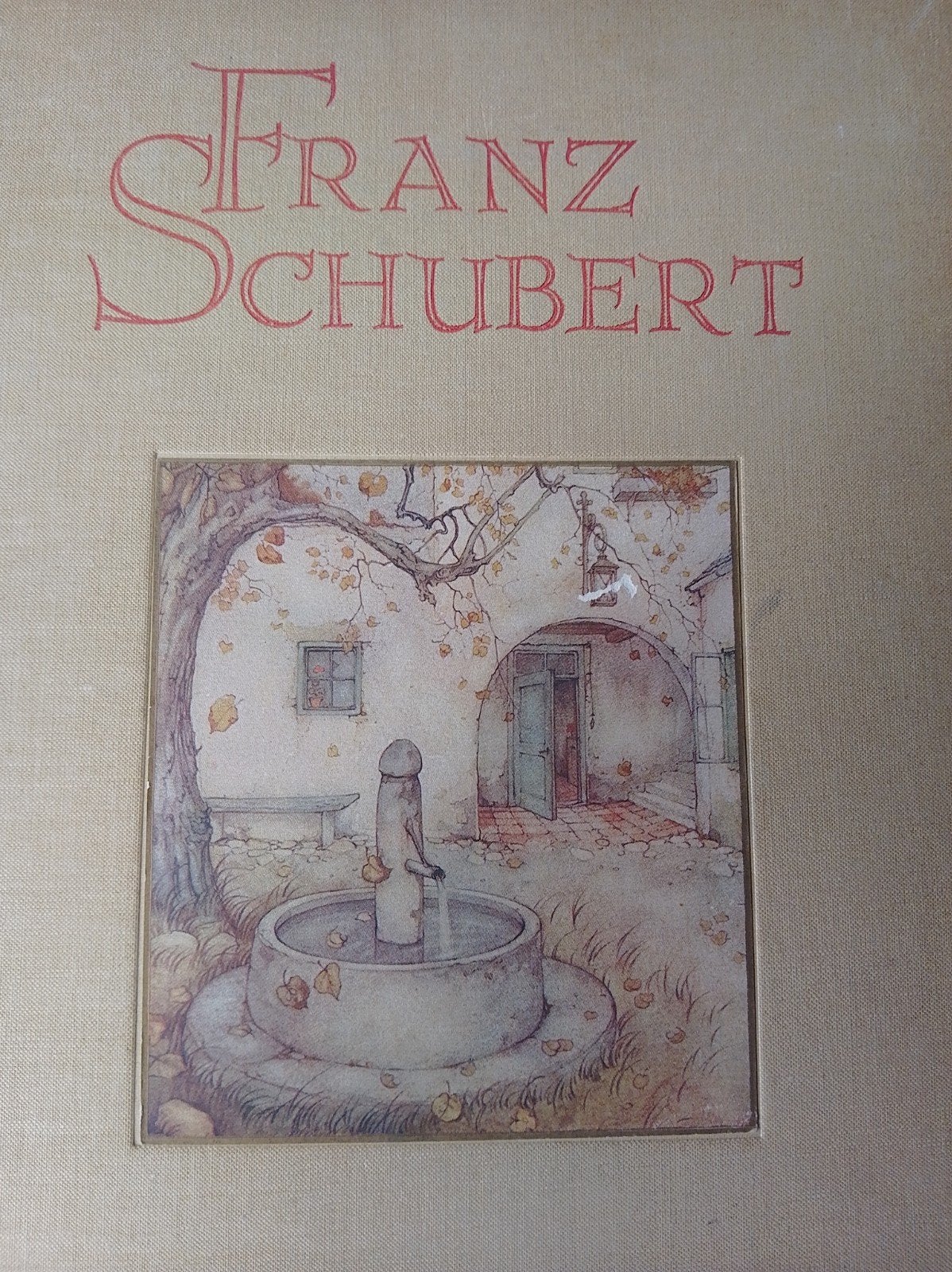 Franz Schubert - Geïllustreerd met aquarellen van Ant, Ophalen of Verzenden, Zo goed als nieuw, Artiest, Lou van Strien
